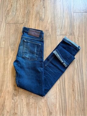 Naked & Famous weird guy raw denim selvedge jeans
